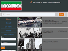 Tablet Screenshot of maxlube.it